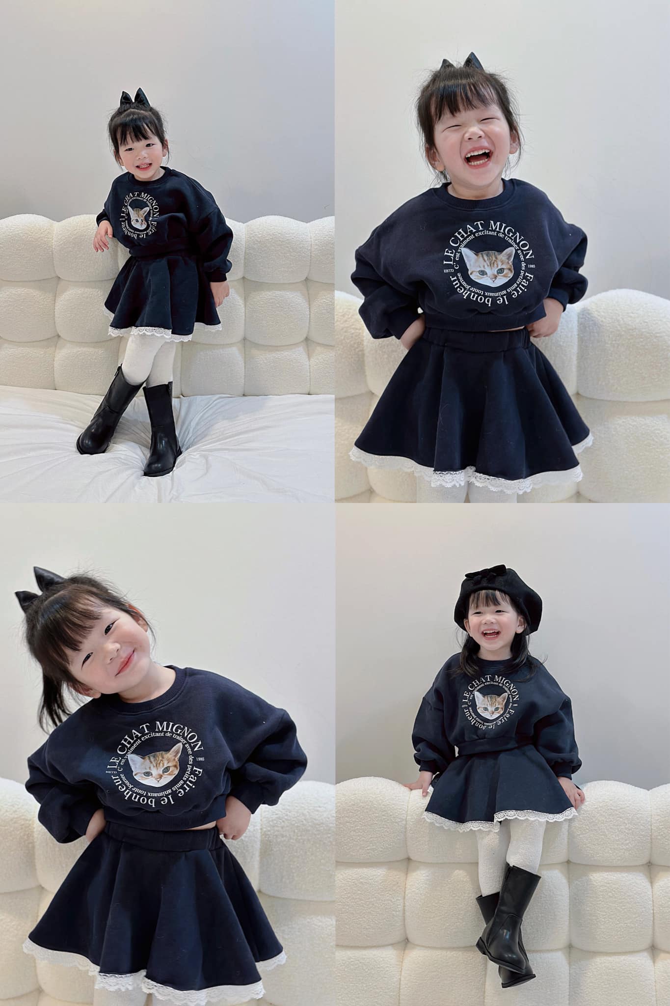 Cô bé xinh như nàng công chúa trong loạt set đồ Hàn thu đông, ai nấy phải thốt lên "mẹ mix đồ đỉnh cao"- Ảnh 19.