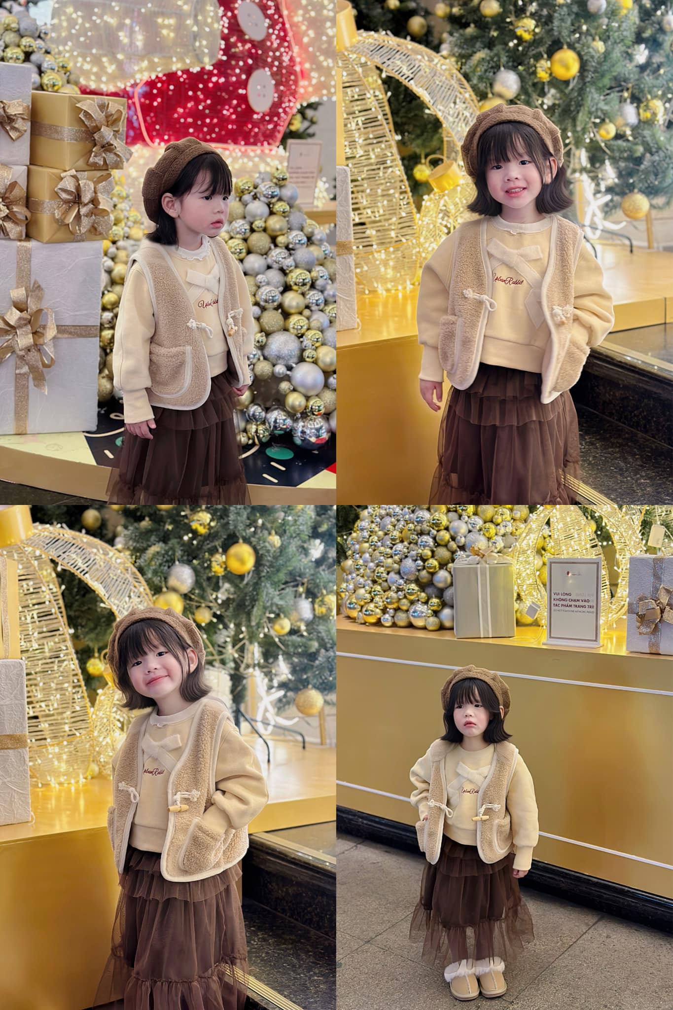 Cô bé xinh như nàng công chúa trong loạt set đồ Hàn thu đông, ai nấy phải thốt lên "mẹ mix đồ đỉnh cao"- Ảnh 15.