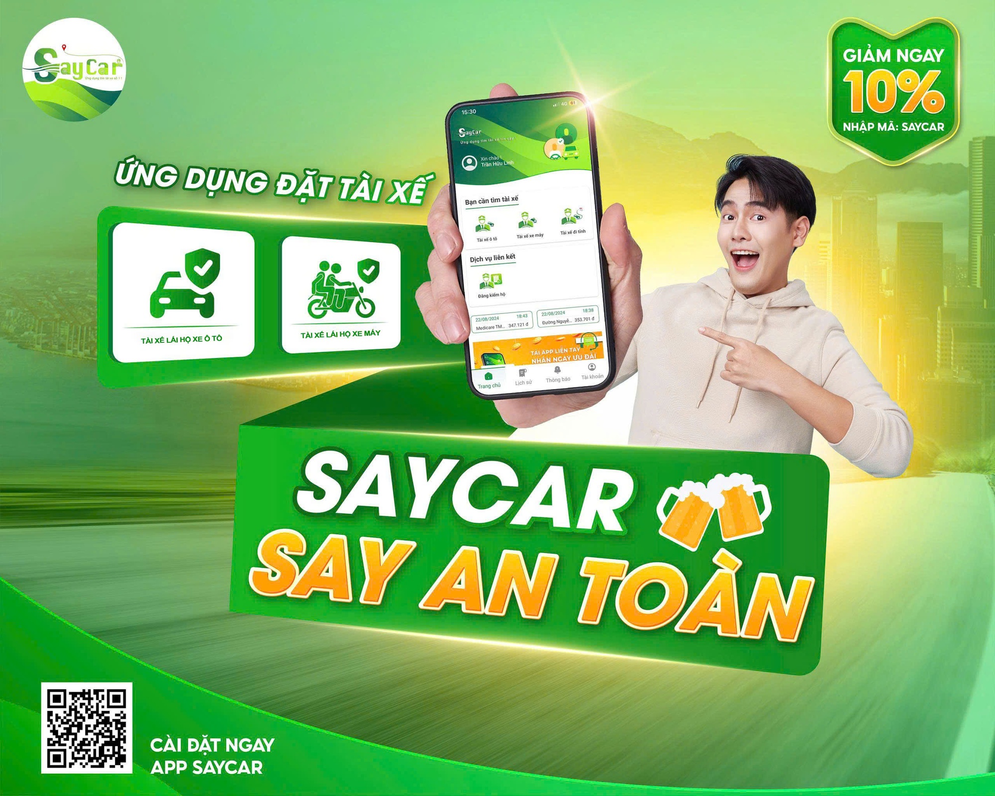 "SayCar" ra mắt ứng dụng lái hộ xe và lễ ký kết hợp tác chiến lược- Ảnh 2.