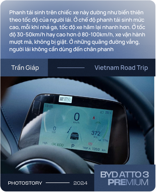 KOL ngành xe: "BYD ATTO 3 Premium vận hành có thể vượt cả công bố, tính năng sạc ngoài quá tiện dụng"- Ảnh 6.