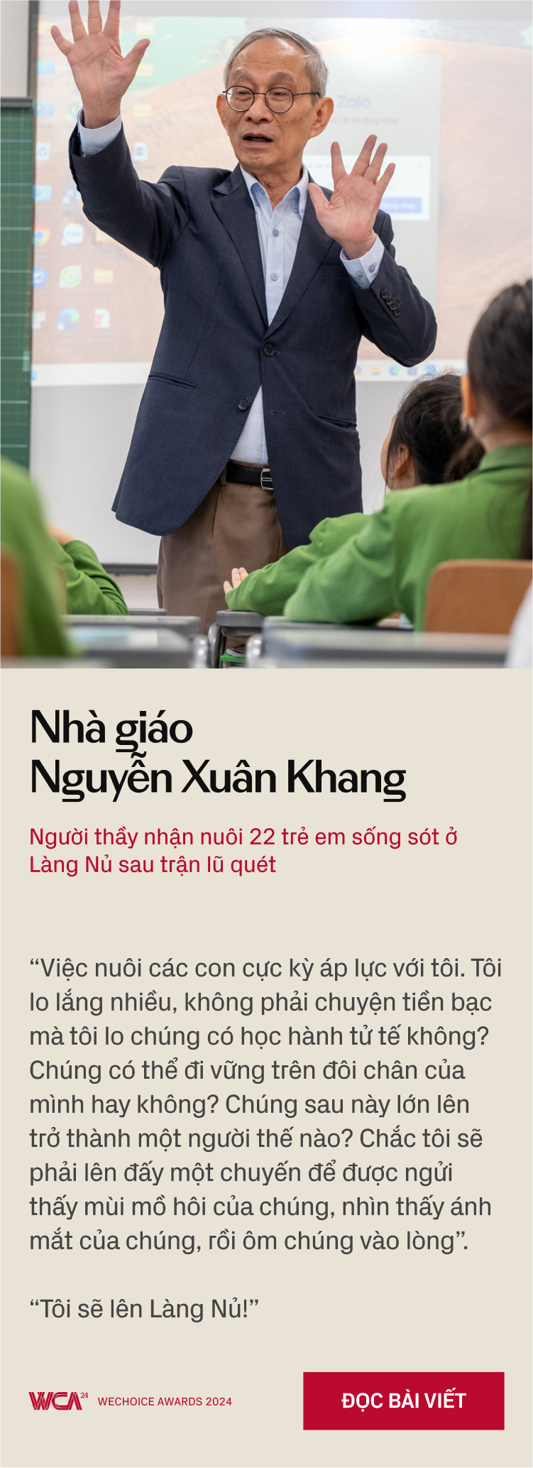 20 đề cử Nhân vật truyền cảm hứng của WeChoice Awards 2024: Những mảnh ghép làm nên niềm tự hào “Việt Nam tôi đó”- Ảnh 8.