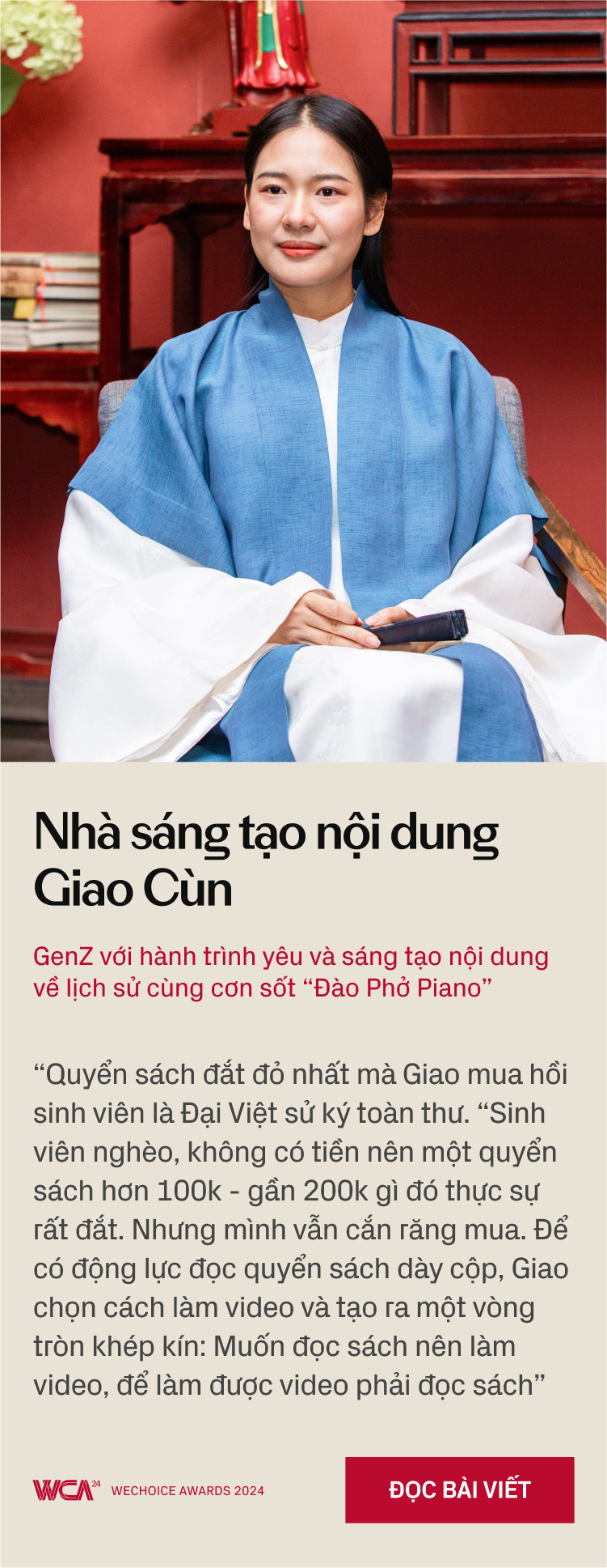 20 đề cử Nhân vật truyền cảm hứng của WeChoice Awards 2024: Những mảnh ghép làm nên niềm tự hào “Việt Nam tôi đó”- Ảnh 9.