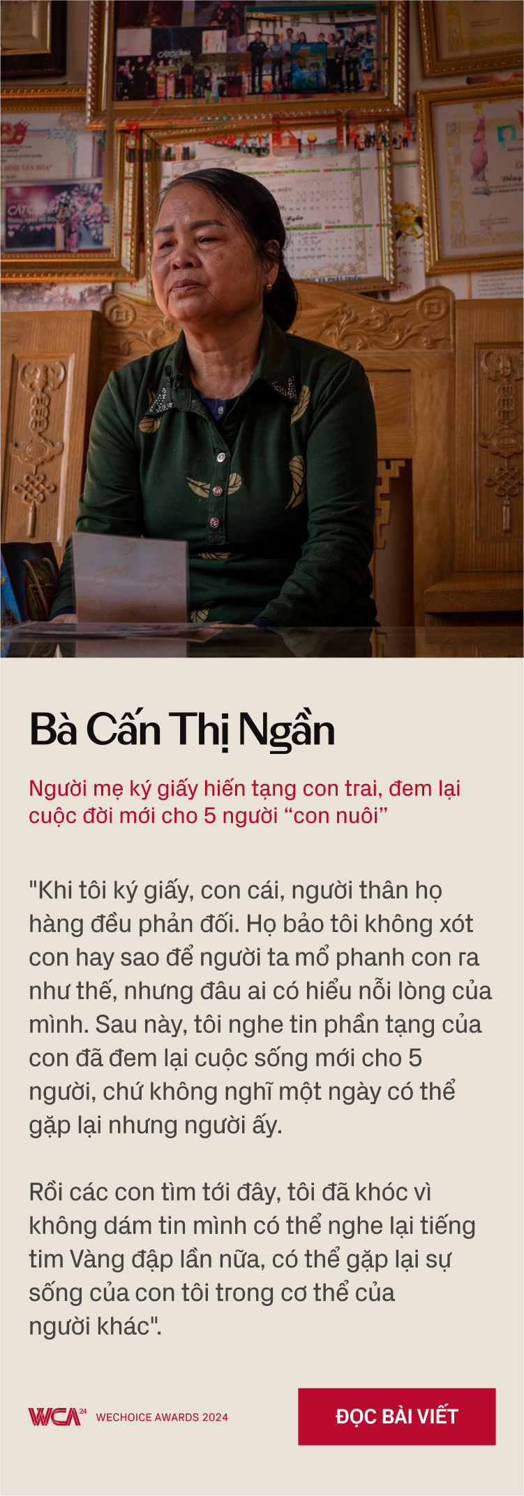 20 đề cử Nhân vật truyền cảm hứng của WeChoice Awards 2024: Những mảnh ghép làm nên niềm tự hào “Việt Nam tôi đó”- Ảnh 1.