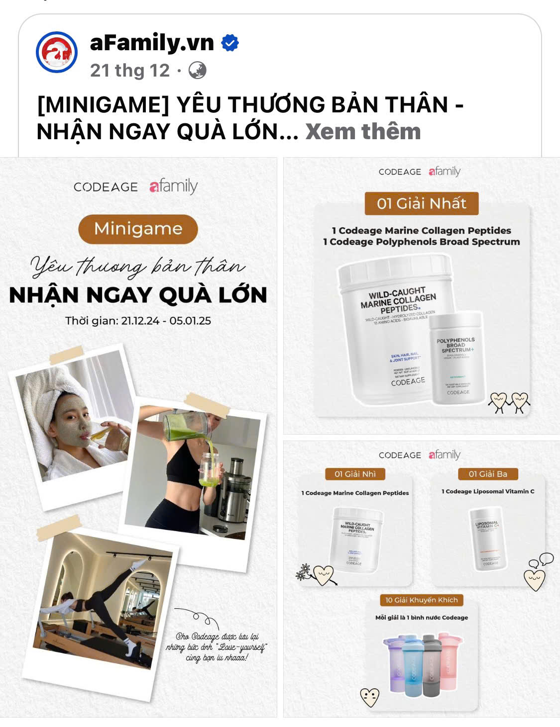 Lan tỏa yêu thương, rinh ngay quà lớn với Codeage- Ảnh 2.
