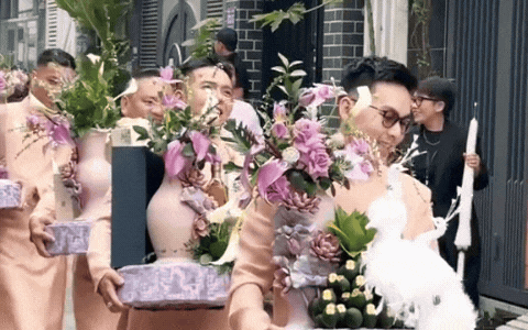 Hé lộ sính lễ của Khánh Vân: 10 tráp quả có chi tiết "độc nhất vô nhị", nhà gái trao của hồi môn khủng- Ảnh 1.