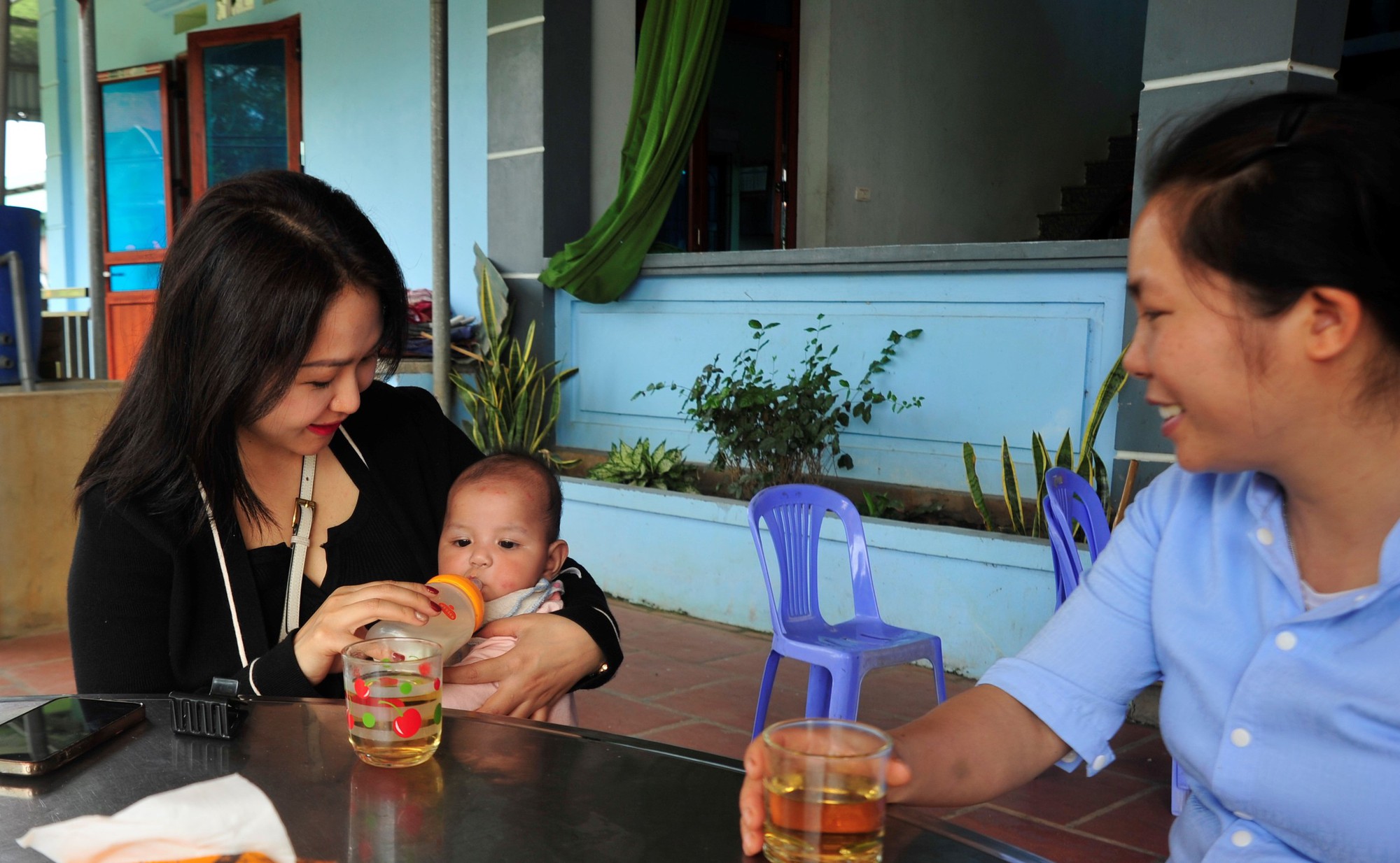 Sơ Nguyễn Thị Bích hạnh phúc mỗi khi các con được các mẹ đến thăm