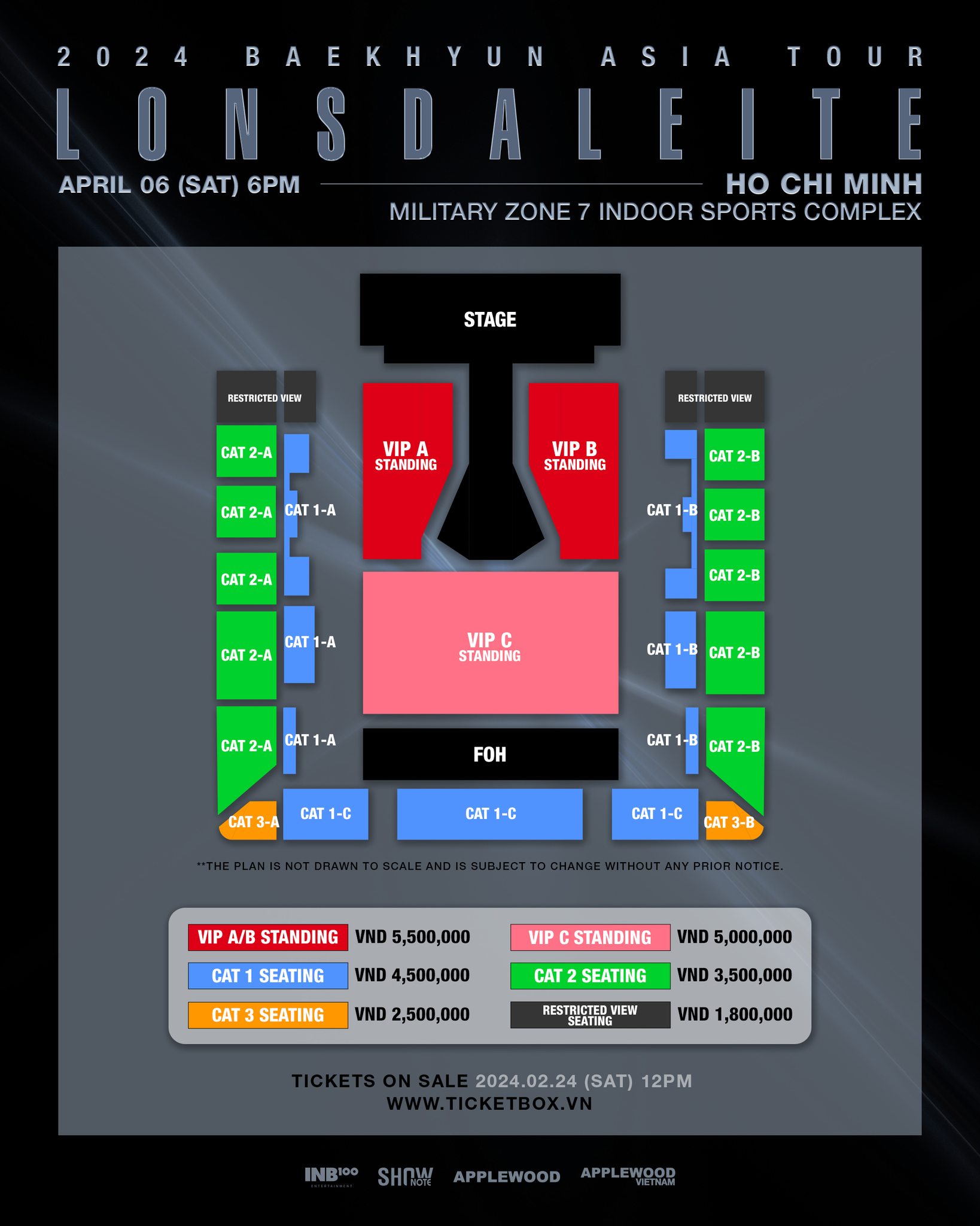 Baekhyun (EXO) tung giá vé concert tại Việt Nam: Chỉ bằng nửa giá show BLACKPINK, quyền lợi đi kèm khiến fan "ưng bụng"!- Ảnh 2.