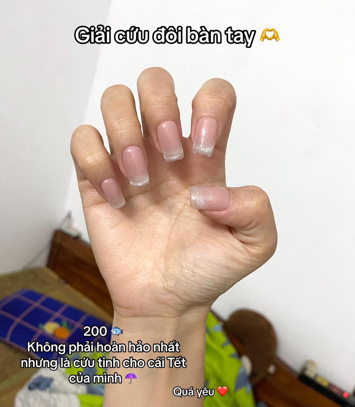 Làm móng ăn Tết mà gặp đúng tiệm nail không có tâm, cô gái ngậm ngùi tự hóa giải “kiếp nạn'' bằng cách này- Ảnh 9.
