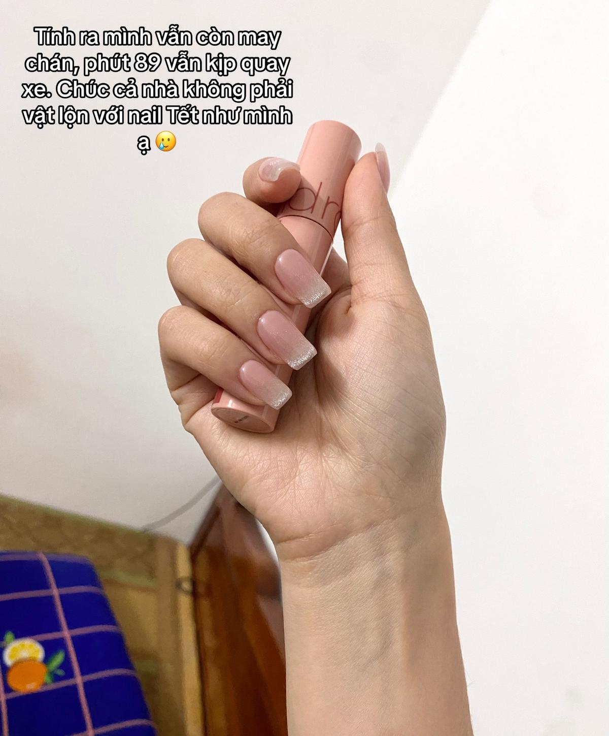 Làm móng ăn Tết mà gặp đúng tiệm nail không có tâm, cô gái ngậm ngùi tự hóa giải “kiếp nạn'' bằng cách này- Ảnh 8.