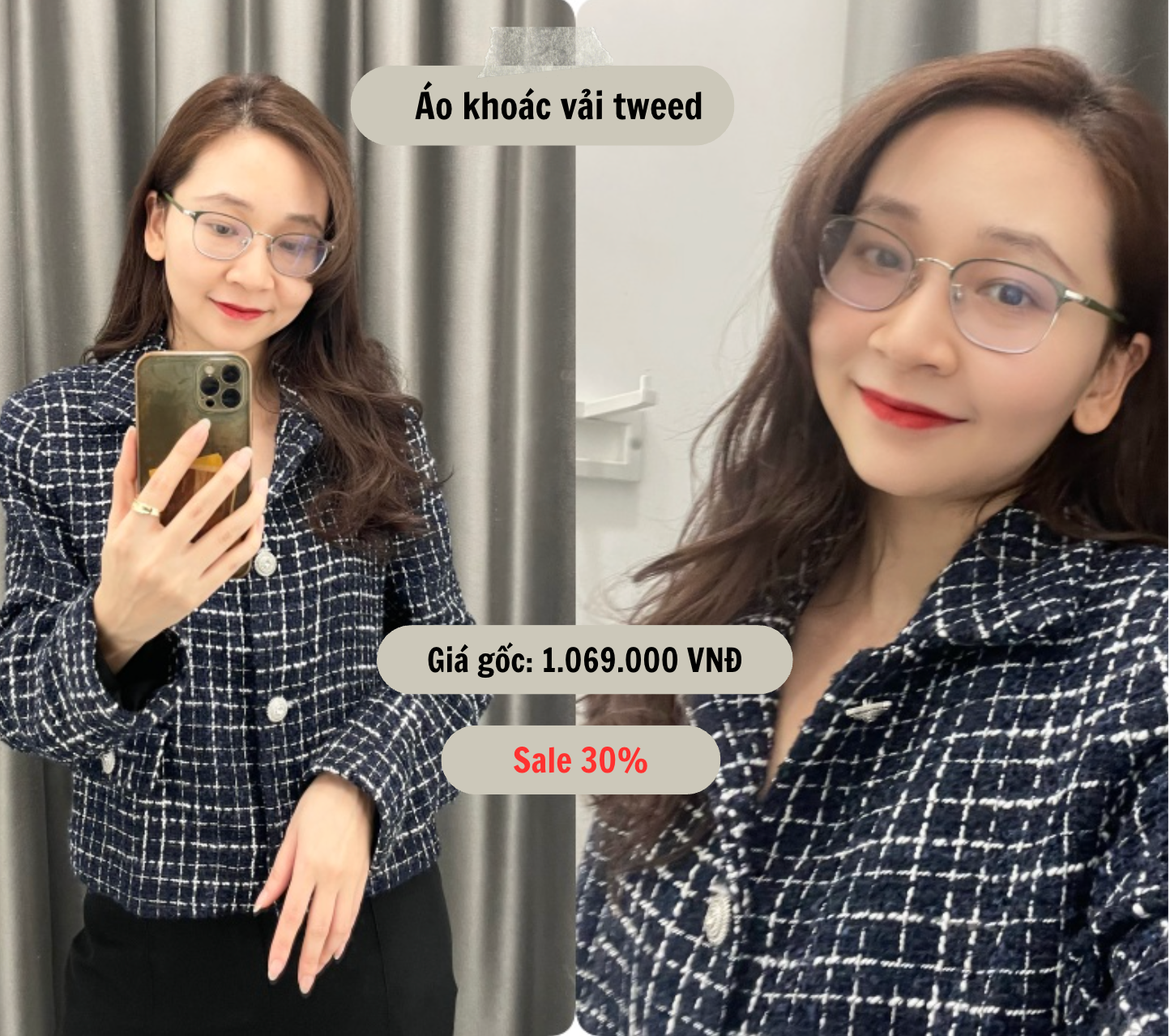 Săn sale khủng tại CANIFA, nàng công sở bất ngờ vì chiếc áo len giá hơn 200k, áo blazer tweed sale tới 30%- Ảnh 3.