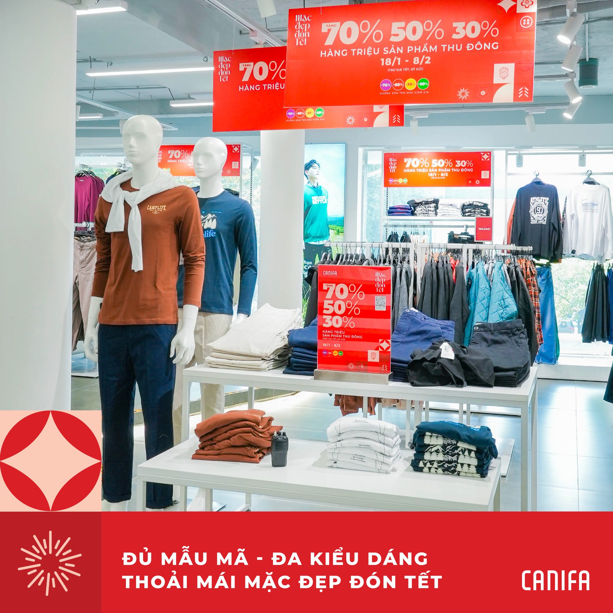 Săn sale khủng tại CANIFA, nàng công sở bất ngờ vì chiếc áo len giá hơn 200k, áo blazer tweed sale tới 30%- Ảnh 6.