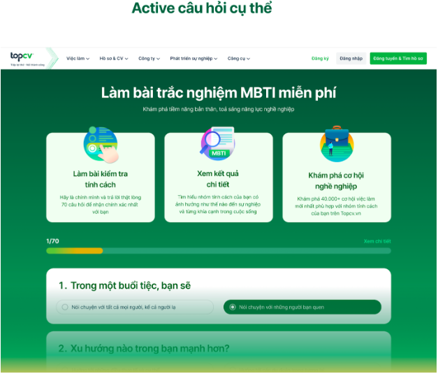 TopCV - MBTI Test: Lợi thế thấu hiểu bản thân, nâng hạng sự nghiệp thăng hoa- Ảnh 3.