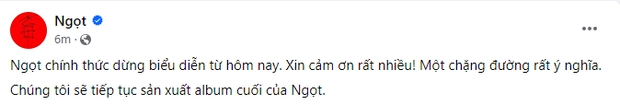 Ngọt trước khi tuyên bố dừng biểu diễn: Là "tượng đài" của dòng nhạc indie, nhận đề cử Grammy "chấn động"- Ảnh 1.