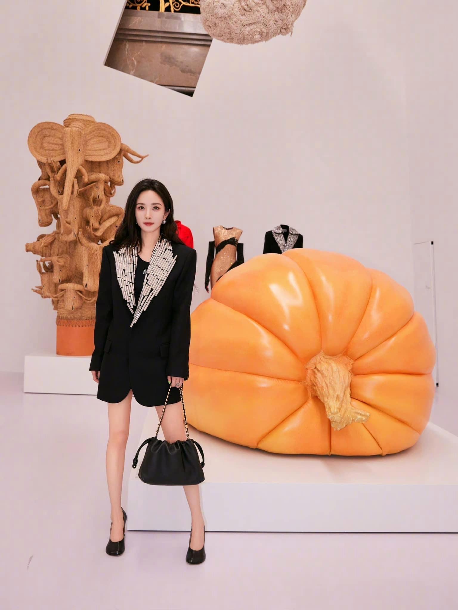 Tóc Tiên rất slay khi chung khung hình với Baifern, Dương Mịch khoe lưng trần quyến rũ tại event LOEWE- Ảnh 3.