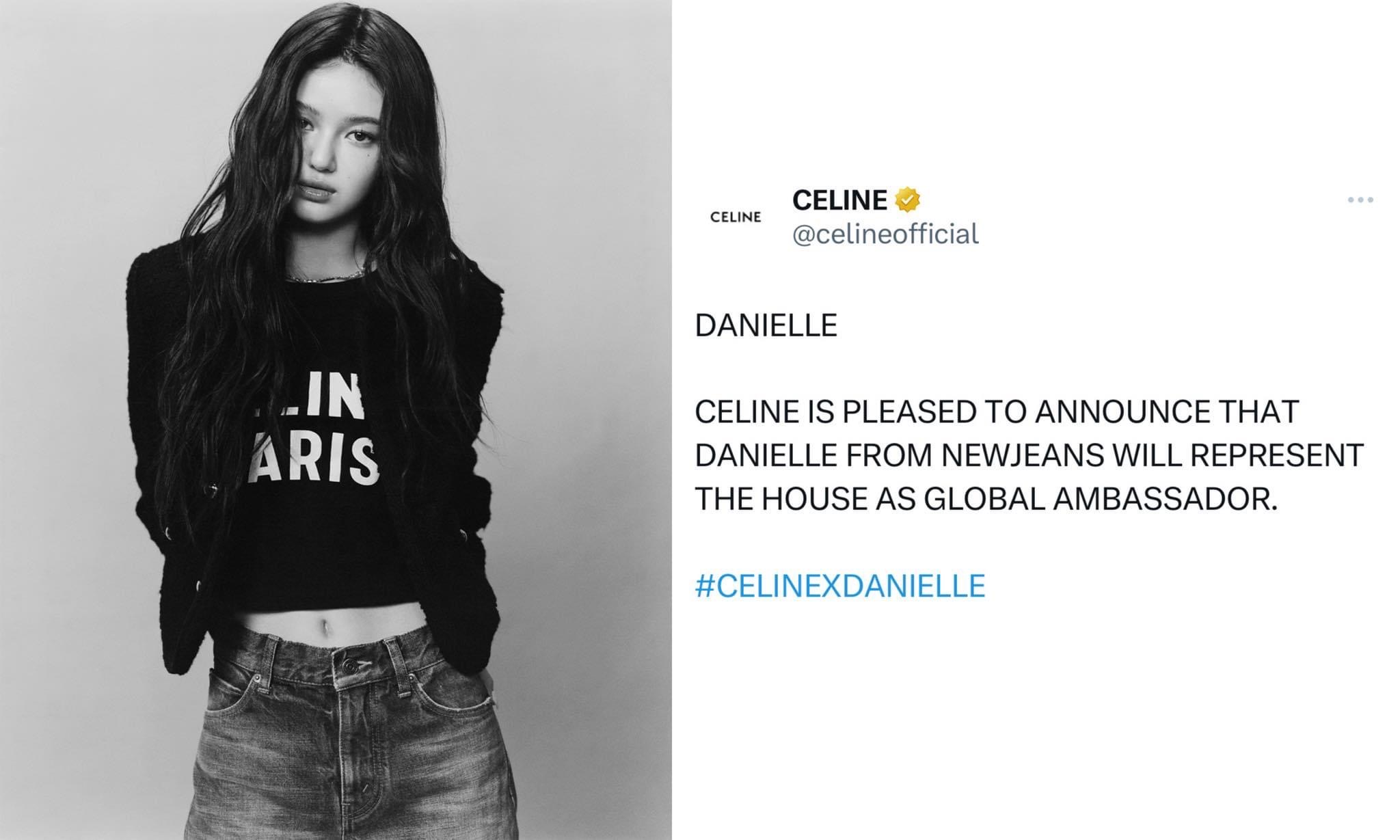 HOT: Celine tuyên Danielle (NewJeans) làm đại sứ toàn cầu, Lisa bị thế chỗ?- Ảnh 1.