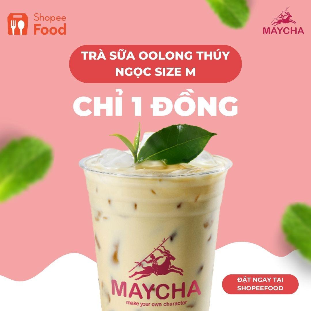 Không hề “trôn trôn", MayCha tung loạt deal trà sữa chỉ 1 đồng- Ảnh 2.