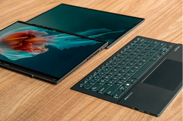 Khám phá chiếc laptop 2 màn hình Lumina OLED chip AI mới - ASUS Zenbook DUO- Ảnh 2. Khám phá chiếc laptop 2 màn hình Lumina OLED chip AI mới - ASUS Zenbook DUO- Ảnh 2.