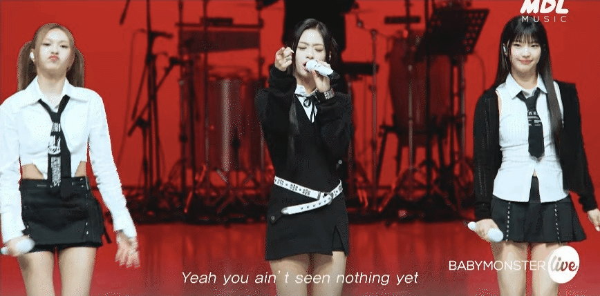 BABYMONSTER khiến netizen Hàn "há hốc" khi hát live: "Một đẳng cấp khác, cần gì encore để chứng minh"- Ảnh 4.