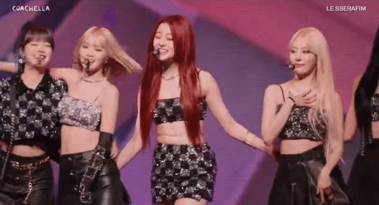 LE SSERAFIM gây thất vọng tại Coachella 2024: Sự tự mãn của HYBE tạo áp lực đè nặng idol thiếu kỹ năng!- Ảnh 14.
