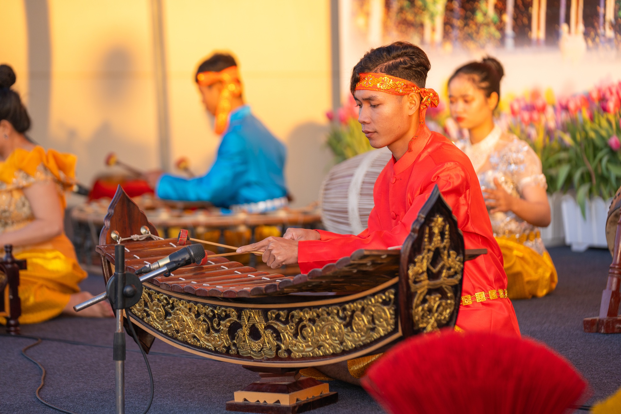 "Độc lạ" văn hóa Khmer được tái hiện sinh động trên núi Bà Đen, Tây Ninh- Ảnh 7. "Độc lạ" văn hóa Khmer được tái hiện sinh động trên núi Bà Đen, Tây Ninh- Ảnh 7.