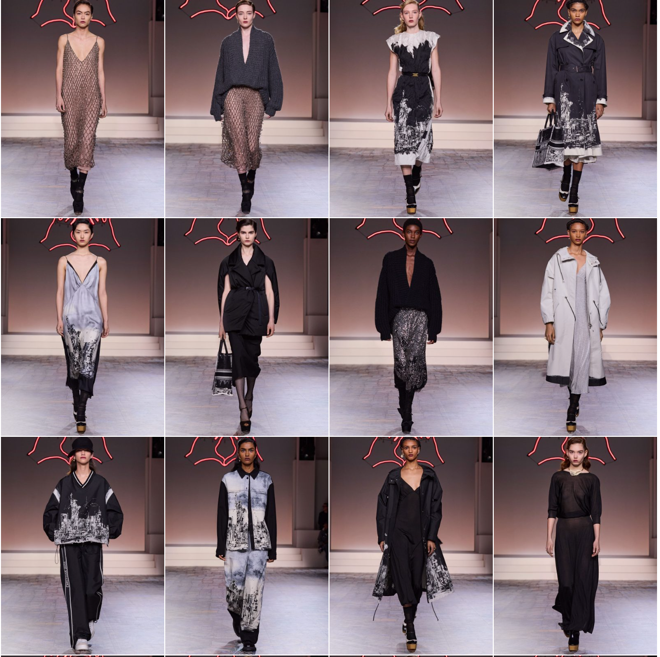 Review BST Dior Pre-Fall 2024: Chiếc áo "chợ" nhất xuất hiện giữa thế giới buồn ngủ mang tên trắng - đen - be- Ảnh 3. Review BST Dior Pre-Fall 2024: Chiếc áo "chợ" nhất xuất hiện giữa thế giới buồn ngủ mang tên trắng - đen - be- Ảnh 3.