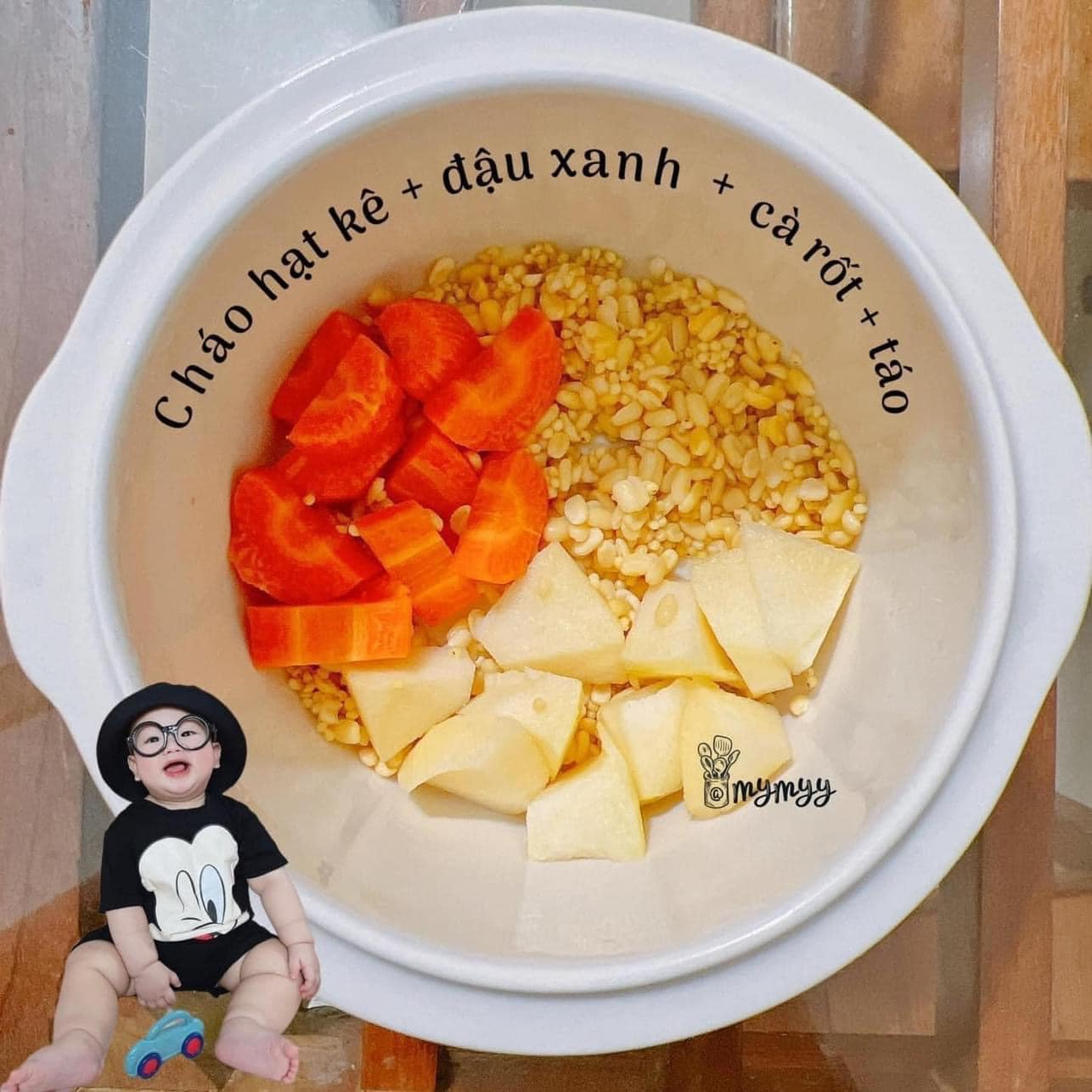 16 ngày chẳng trùng món nhờ công thức nấu cháo hạt dinh dưỡng cho mẹ từ nồi nấu chậm, bé 8 tháng tuổi siêu mê- Ảnh 12.