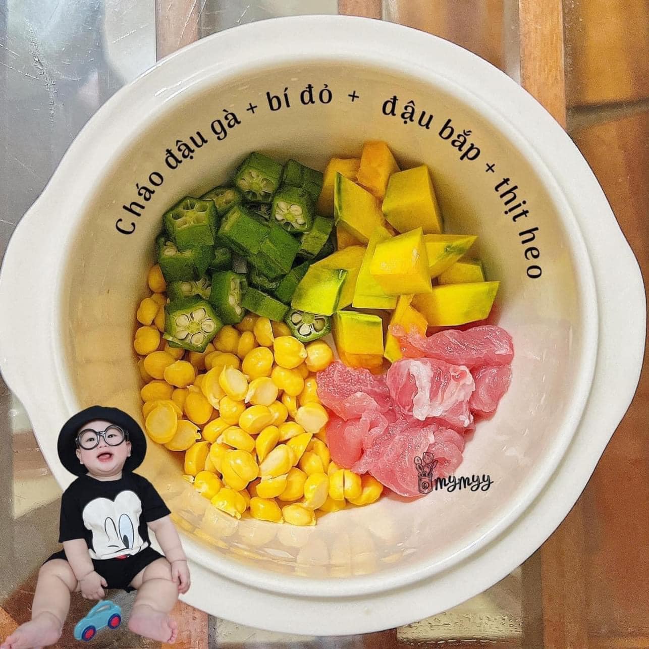 16 ngày chẳng trùng món nhờ công thức nấu cháo hạt dinh dưỡng cho mẹ từ nồi nấu chậm, bé 8 tháng tuổi siêu mê- Ảnh 15.