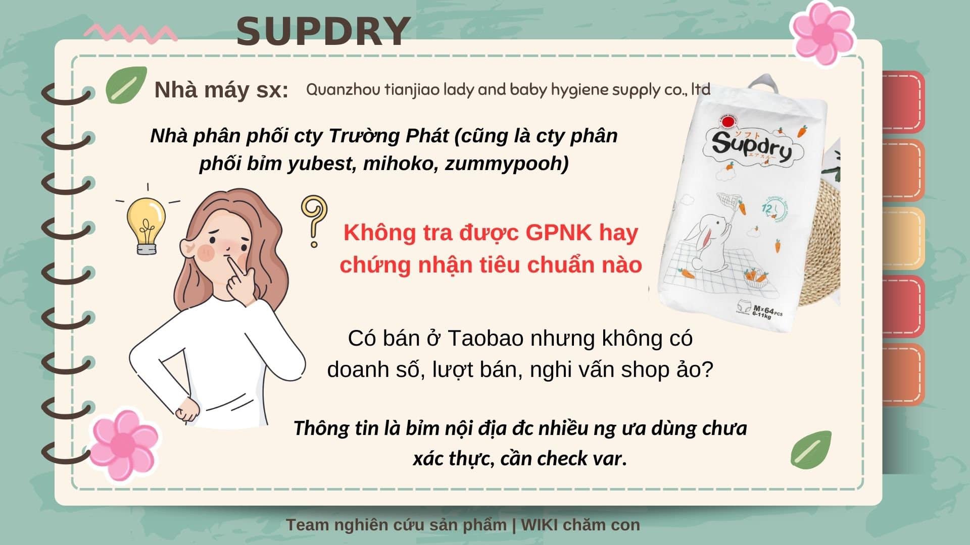 Hội mẹ bỉm quyết tìm hiểu các nhãn bỉm gia công đang hot, Mamogom, Gooby, Supdry có trong nhóm an toàn?- Ảnh 7.
