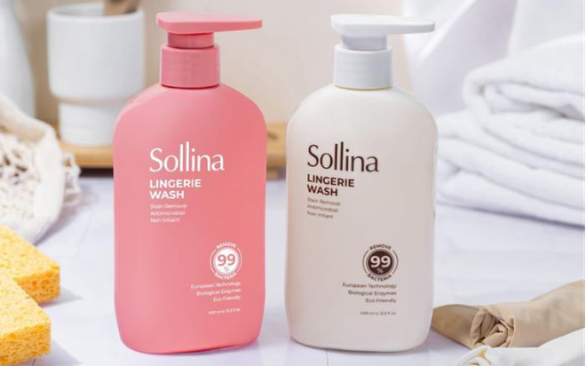 Đánh bay nỗi lo viêm nhiễm với nước giặt đồ lót Sollina- Ảnh 1.