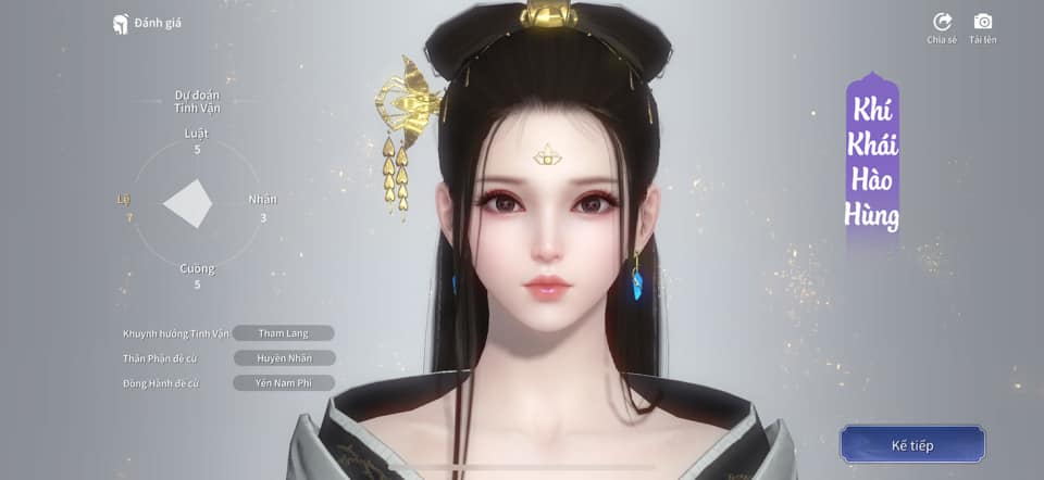 Hóa thân thành nam vương, nữ thần với tính năng tạo hình nhân vật trong Thiên Nhai Minh Nguyệt Đao VNG- Ảnh 7.