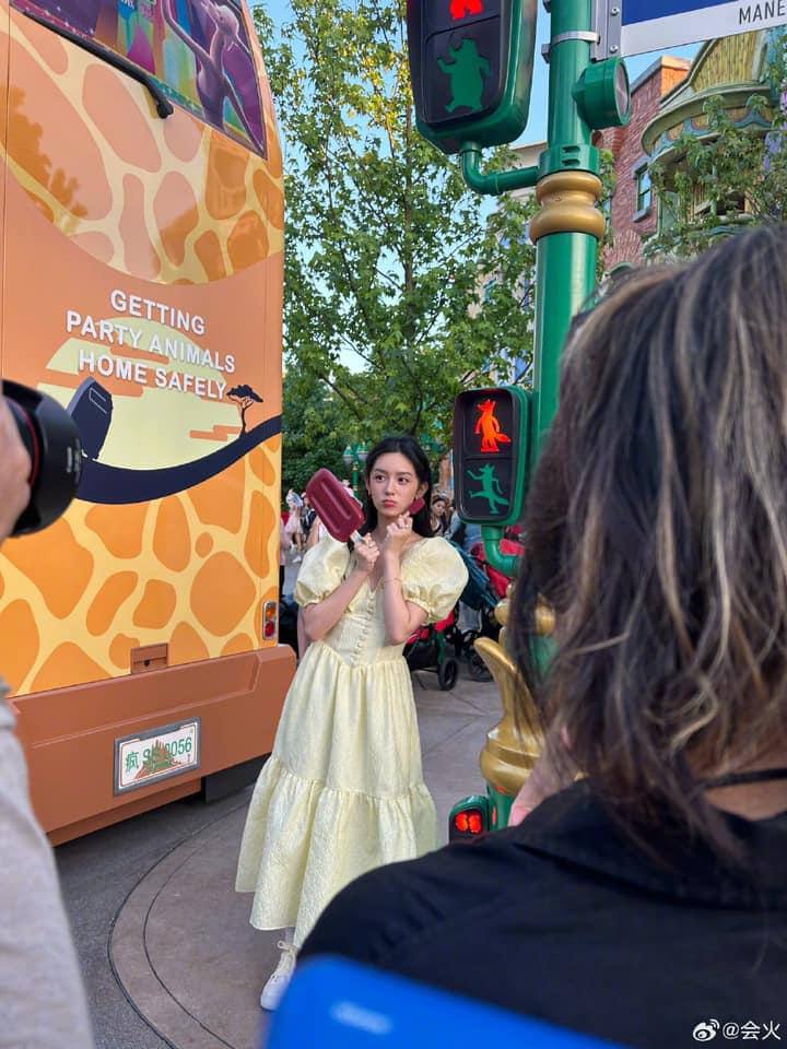 Cô gái được ví như công chúa Disneyland Thượng Hải hóa ra là "tiểu hoa" đang hot xứ Trung- Ảnh 5.