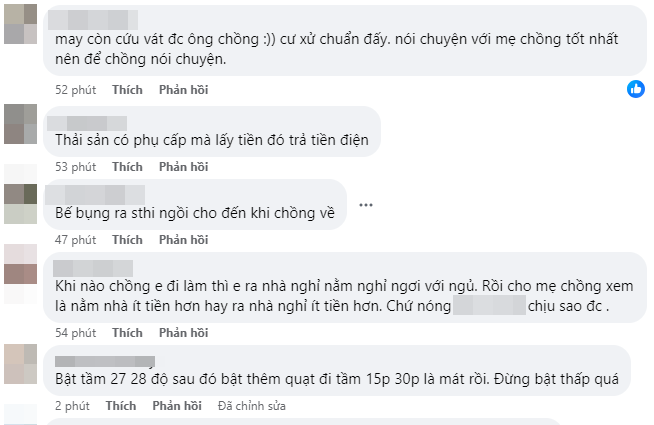 Nắng nóng, con dâu sắp đẻ muốn bật điều hòa bị mẹ chồng tiết kiệm ngó lơ, chỉ bật khi con trai về- Ảnh 5.