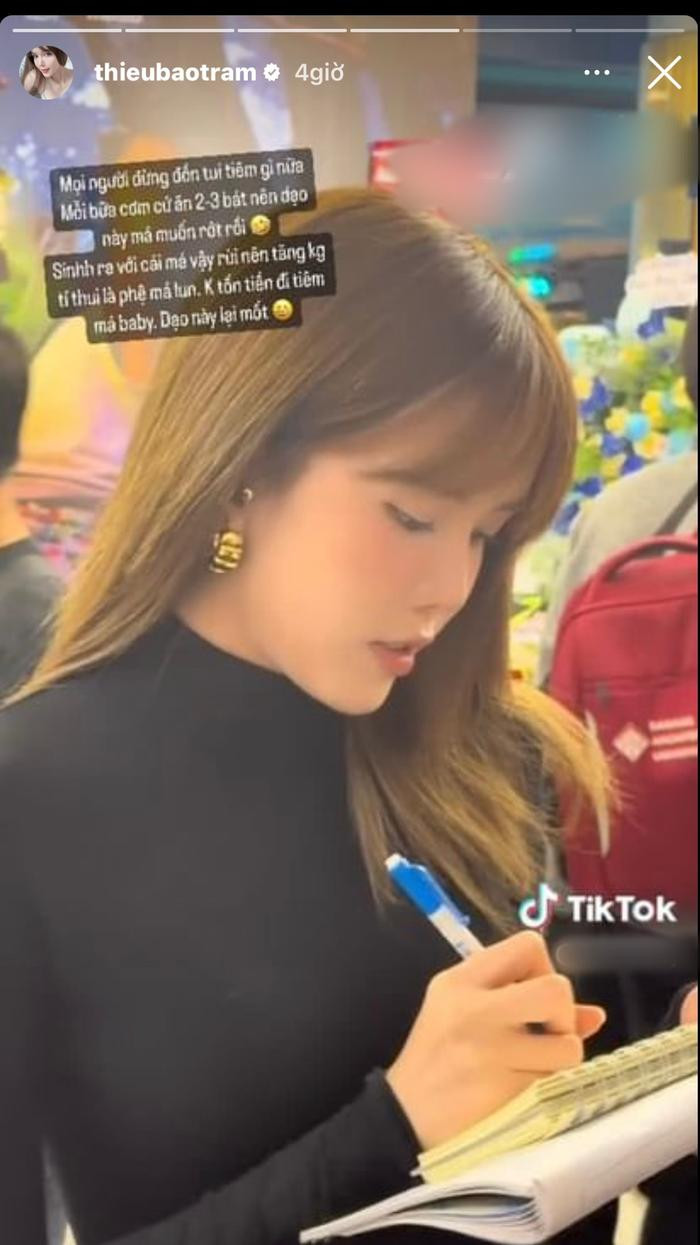 Thiều Bảo Trâm lộ diện mạo lạ hoắc, phản ứng đáng chú ý khi bị nghi vừa sửa mũi- Ảnh 9.