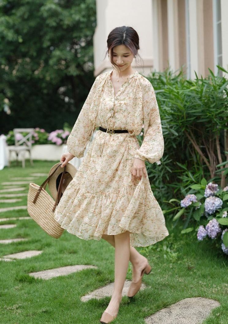 9 mẫu váy hoa dịu dàng như tiết trời tháng 5, nàng 30+ diện lên trẻ xinh tựa nữ chính ngôn tình- Ảnh 3.