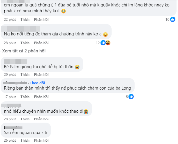 Pam tủi thân lặng lẽ úp mặt vào ghế khóc mà không quấy ba, cách xử lý của ba Long được khen "điểm 10"- Ảnh 6.