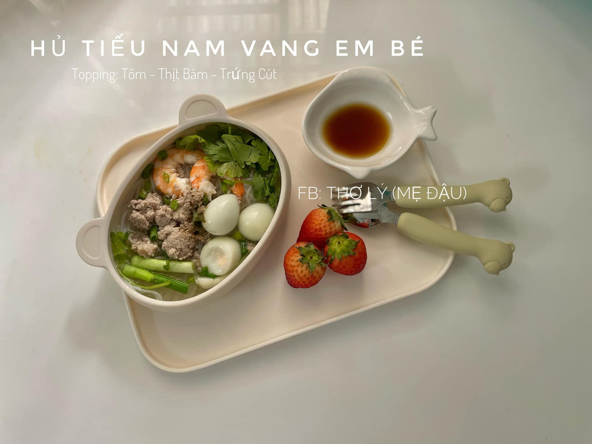 Em bé mê mẩn cơm mẹ nấu, lúc nào cũng mong đến giờ ăn, nhìn thực đơn là biết ngay lý do- Ảnh 7.