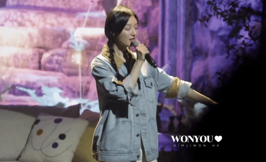 “Gái tài phiệt" hoá idol khoe giọng hát cực ngọt tại fanmeeting!- Ảnh 6.