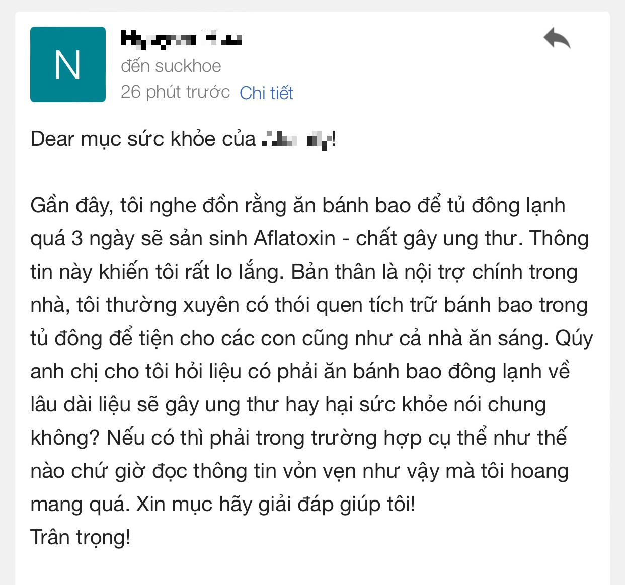 Không nên ăn bánh bao đông lạnh quá 3 ngày vì sản sinh chất gây ung thư Aflatoxin? Lời giải đáp của chuyên gia- Ảnh 1.