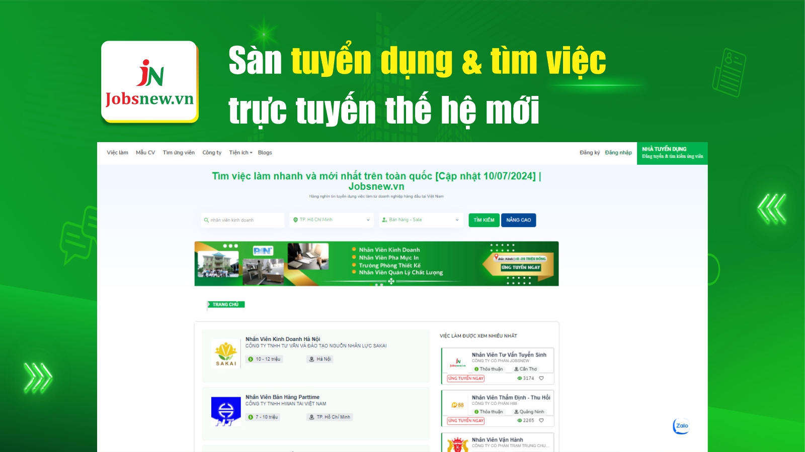 Tìm việc cùng Jobsnew, bước khởi đầu vững chắc cho sự nghiệp- Ảnh 3.