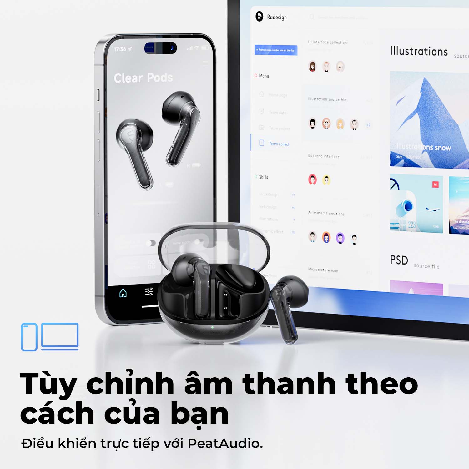 Chính thức ra mắt phiên bản tai nghe Soundpeats ClearPods mới nhất- Ảnh 4.