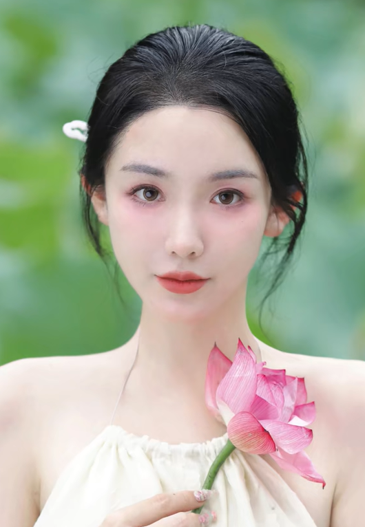 Học phú bà Đào Hỷ Nhi cách "lên đồ" tạo dáng chụp ảnh với hoa sen cực đỉnh, bí quyết nằm cả ở chỗ này- Ảnh 10.