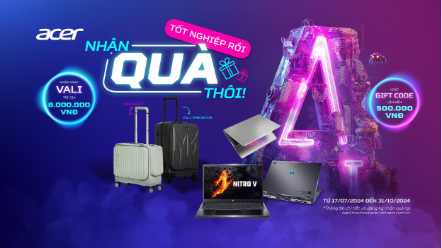 Acer Back To School 2024: Tốt nghiệp rồi - nhận quà thôi- Ảnh 4. Acer Back To School 2024: Tốt nghiệp rồi - nhận quà thôi- Ảnh 4.