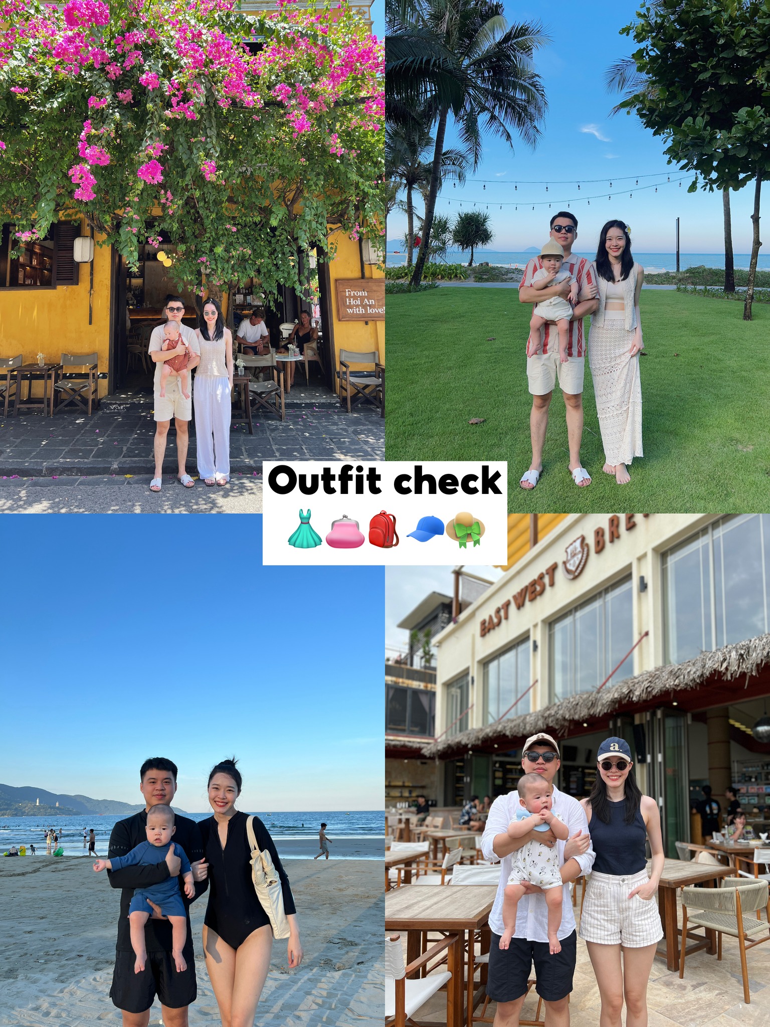 "Outfit check" xinh yêu của gia đình nhỏ 3 người, bí kíp cho em bé 8 tháng đi du lịch cực NHÀN - VUI- Ảnh 13.