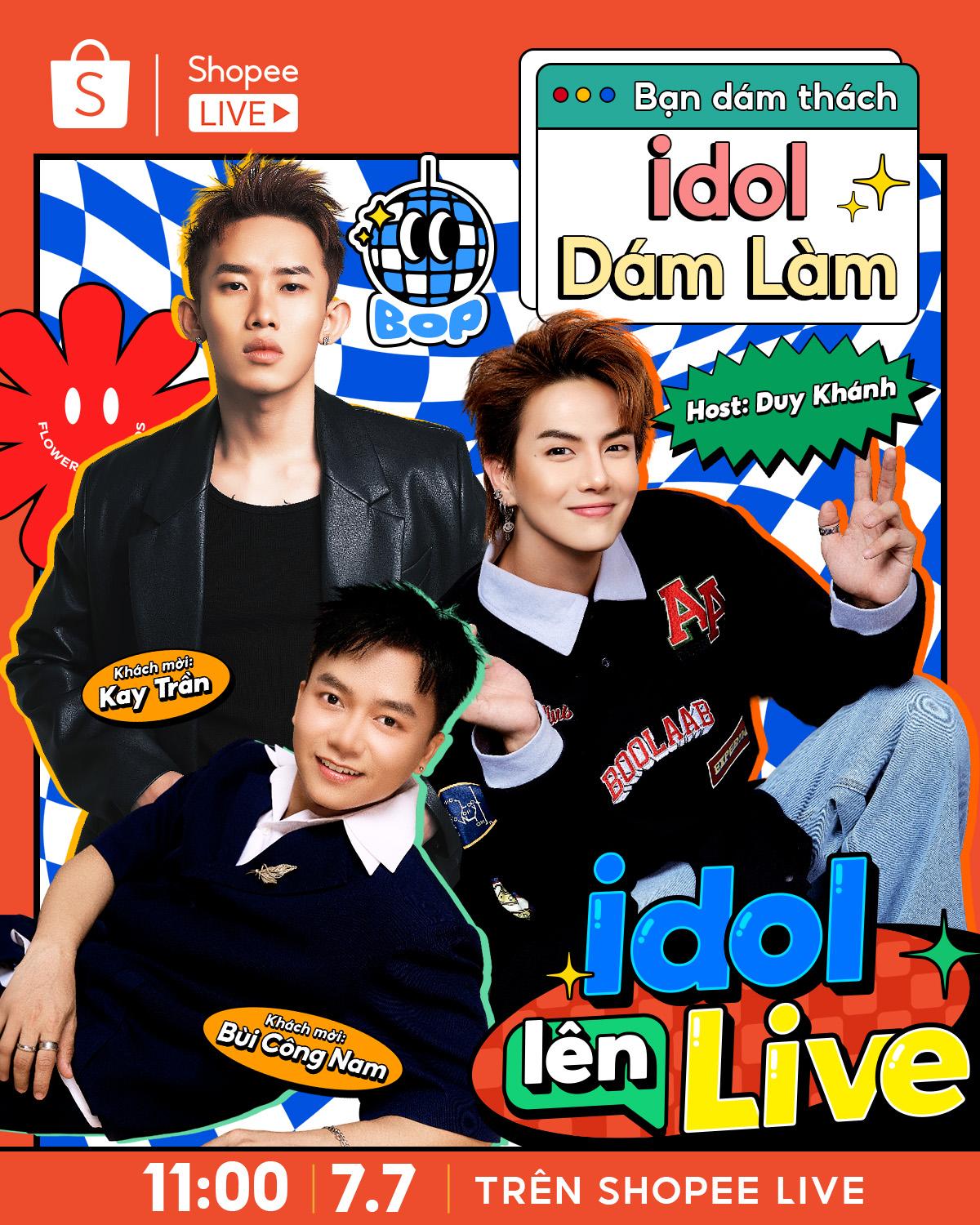 Bất ngờ khi dàn mỹ nam “chông gai” và “ba gai” nối nhau lên sóng Shopee Live trong siêu hội 7.7- Ảnh 3. Bất ngờ khi dàn mỹ nam “chông gai” và “ba gai” nối nhau lên sóng Shopee Live trong siêu hội 7.7- Ảnh 3.