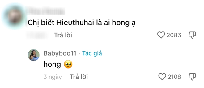 Bạn gái của HIEUTHUHAI bị chỉ trích- Ảnh 2. Bạn gái của HIEUTHUHAI bị chỉ trích- Ảnh 2.