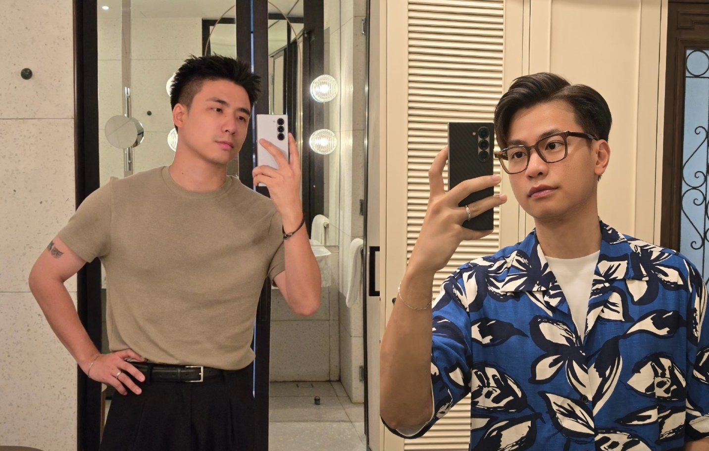 Lộ ảnh selfie trước gương cực ngầu của #TeamGalaxy - Ninh Dương Story, Bùi Thanh Hà- Ảnh 3. Lộ ảnh selfie trước gương cực ngầu của #TeamGalaxy - Ninh Dương Story, Bùi Thanh Hà- Ảnh 3.