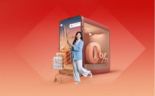 Trả góp online, hoàn toàn miễn lãi với thẻ tín dụng Techcombank- Ảnh 1.
