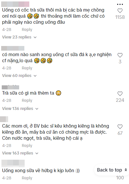 Vừa đẻ xong tự thưởng ly trà sữa, mẹ bỉm bị chỉ trích, chị em bênh vực "thứ cần kiêng chính là cộng đồng mạng"- Ảnh 3.