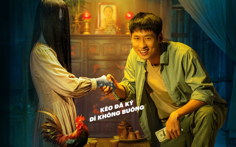 Review "Làm giàu với ma": Mỹ nam nghìn tỷ kết hợp ngọc nữ màn ảnh, có đáng để ra rạp?- Ảnh 1.