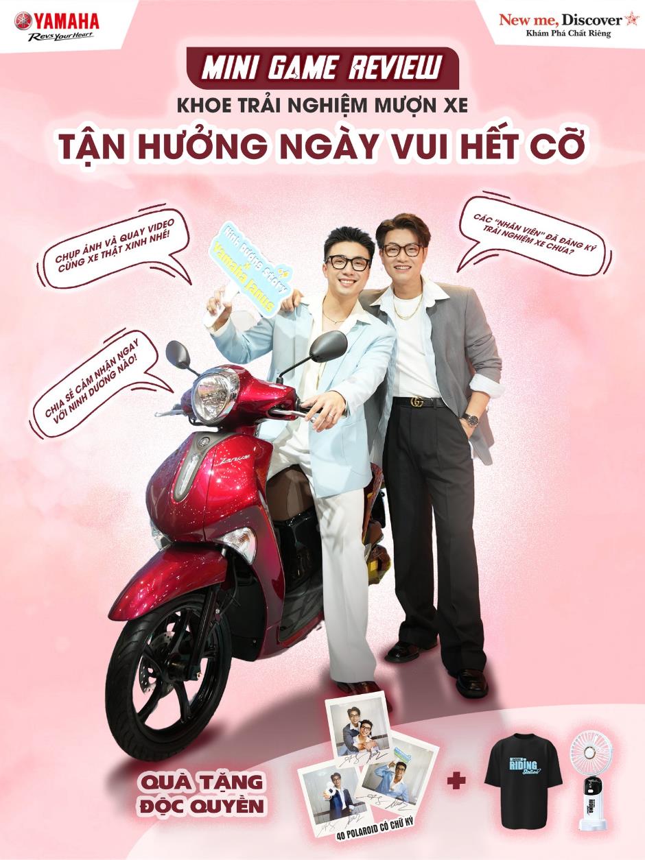 Ninh Dương Story "họp công ty" tại Yamaha Riding Station Hà Đông, fan chen chân tham dự sự kiện- Ảnh 5. Ninh Dương Story "họp công ty" tại Yamaha Riding Station Hà Đông, fan chen chân tham dự sự kiện- Ảnh 5.